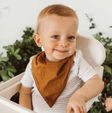 Organic Dribble Bib | Bronze