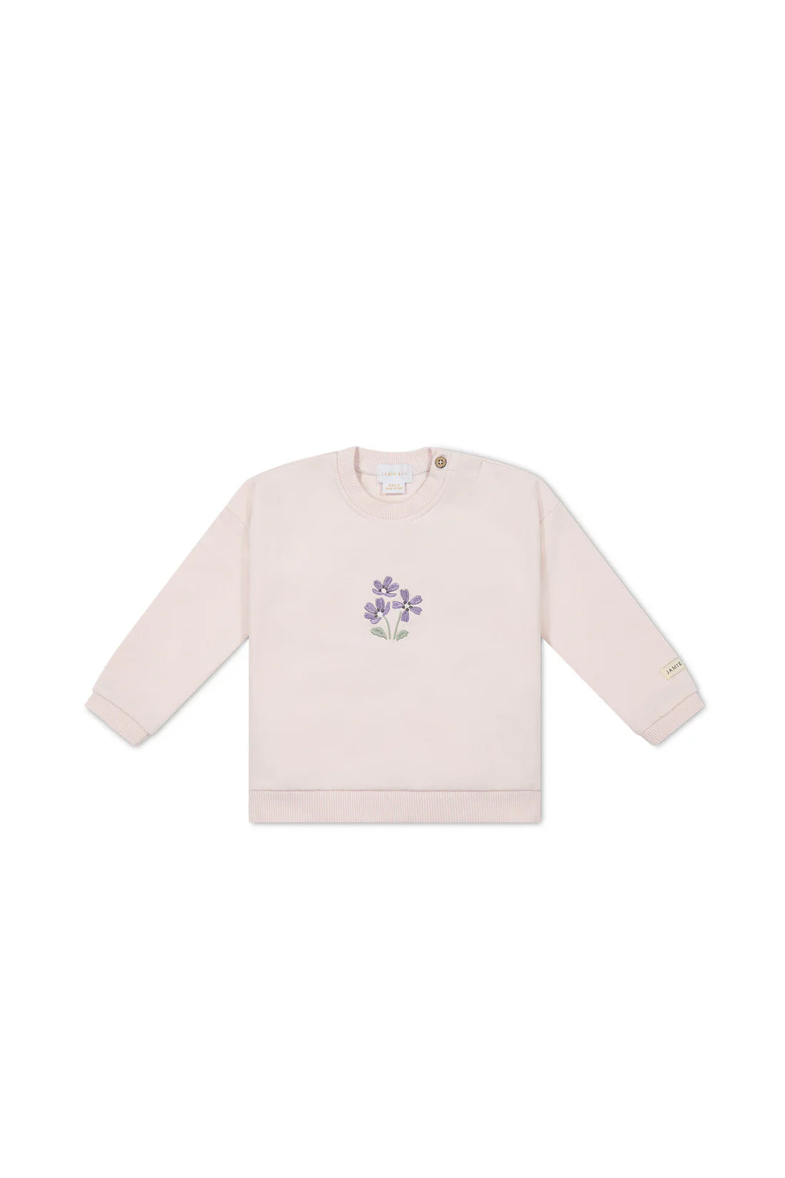 Organic Cotton Bobbie Sweatshirt | Rosewater