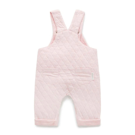 Quilted Overall | Soft Pink Melange