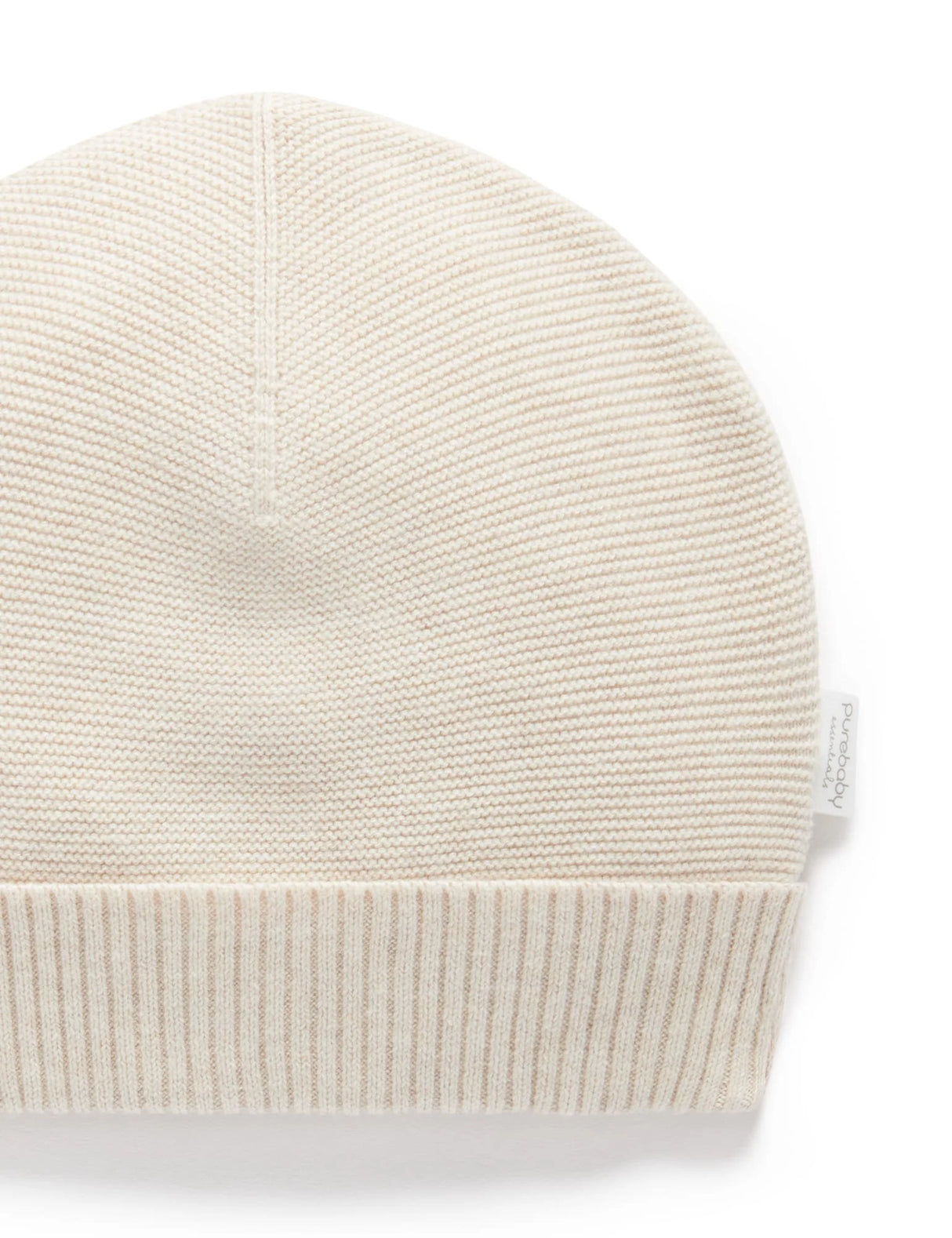 Textured Beanie | Wheat Melange