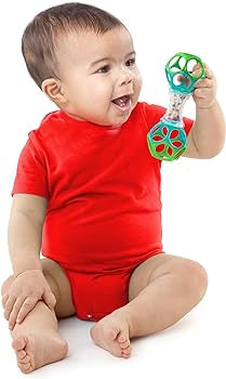 Bright Starts Oball Shaker Rattle Toy