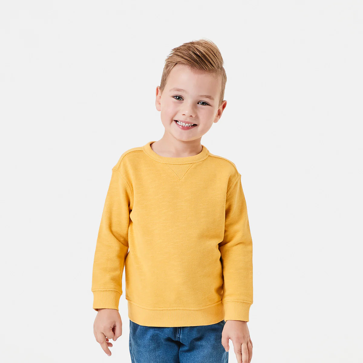 Long Sleeve Pullover | Yellow