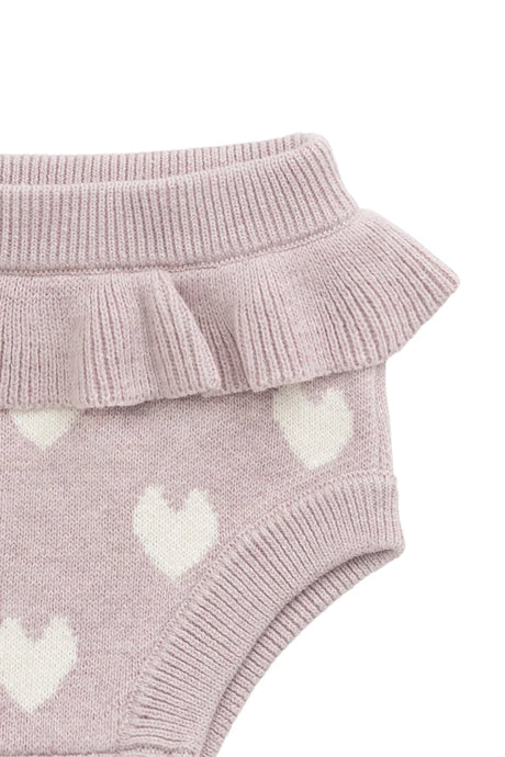 Molly Bloomer | Heart Jacquard Ballerina Marle