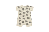 Wondercool Eyelet Romper | Sandy Seashells Marscapone