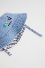 Reversible Bucket Hat | Chambray