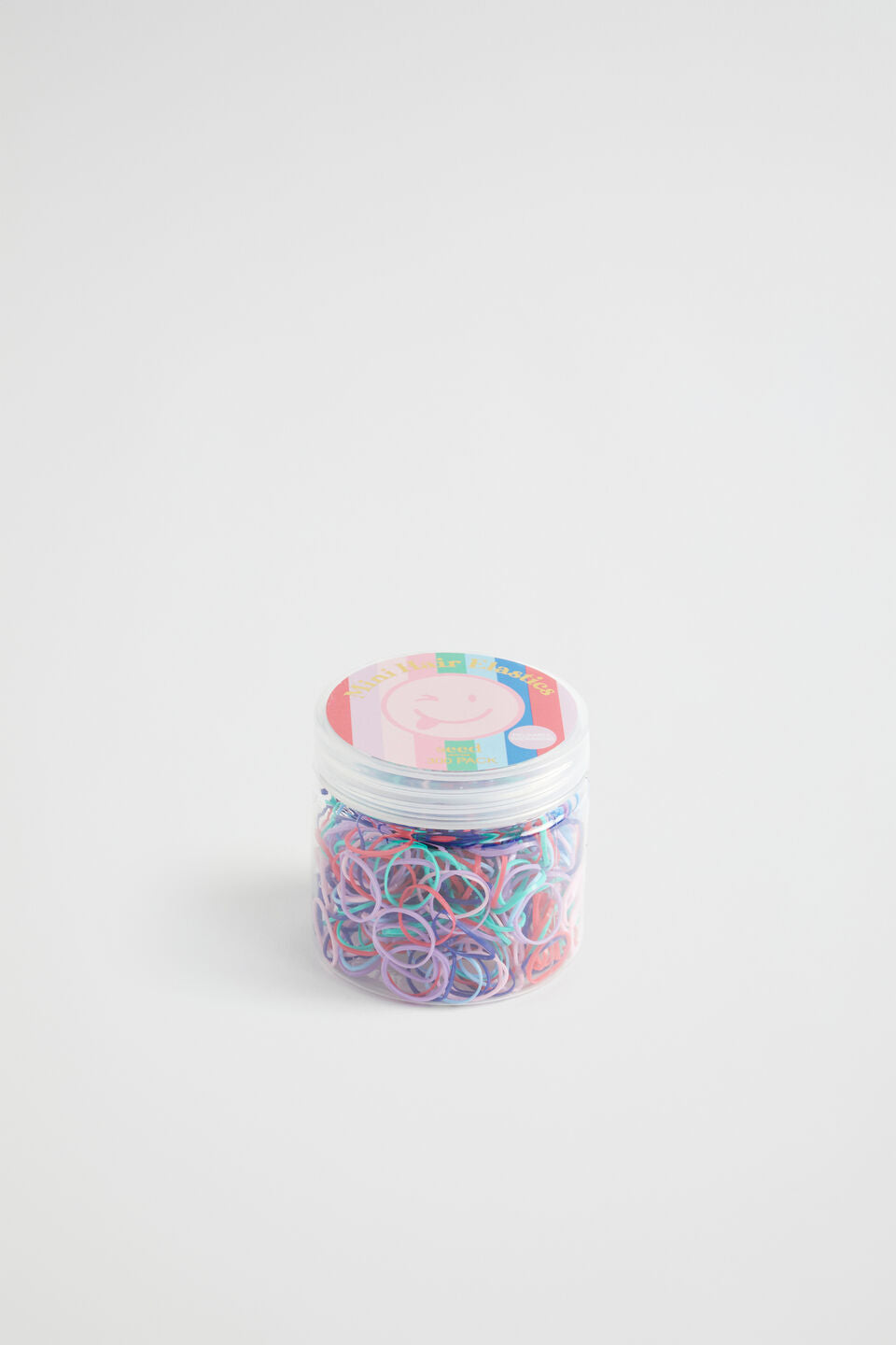 Rainbow Emoji Mini Elastics