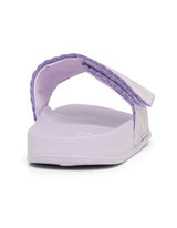 Kenna Swirl Slide Beach Sandals | Lilac