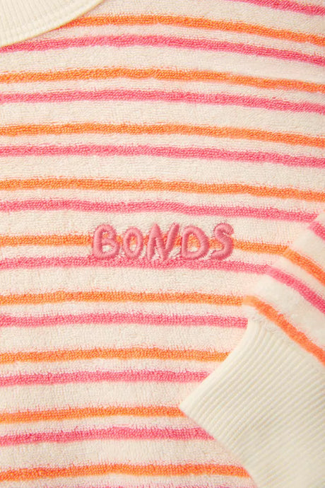 Terry Towelling Pullover | Bonds Summer Stripe