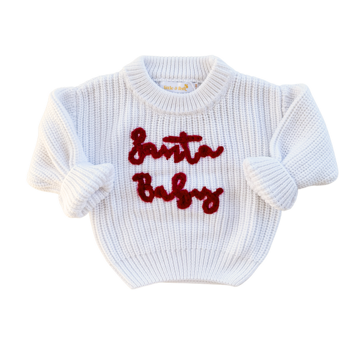 Santa Baby' Chunky Knit Jumper | Snow