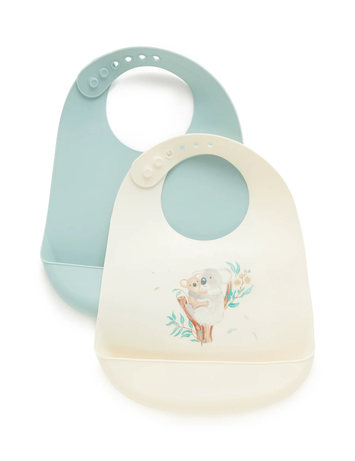 2 Pack Silicone Bib | Koala