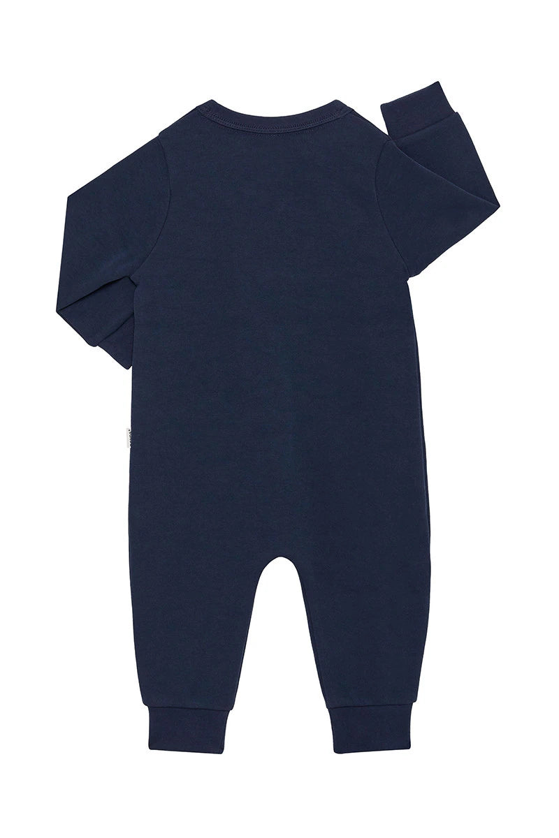 Tech Sweats Zip Wondersuit | Almost Midnight