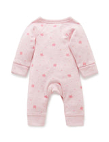 Premie Crossover Growsuit | Pale Pink Leaf