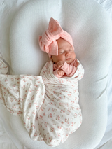 Swaddle Set | Paisley Peony