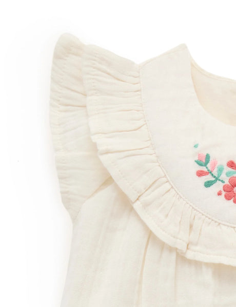 Embroidered Bloomer Set l Silhouette Print