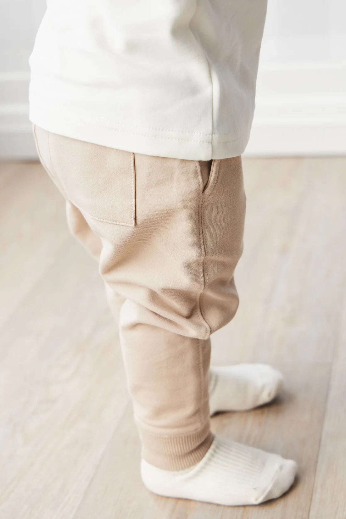 Organic Cotton Morgan Track Pant | Fawn