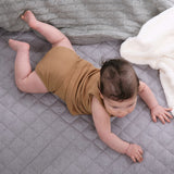 Baby Ecostyle Bamboo Rib Nappy Cover | Mocha