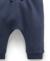 Fleece Track Pant | Navy Melange