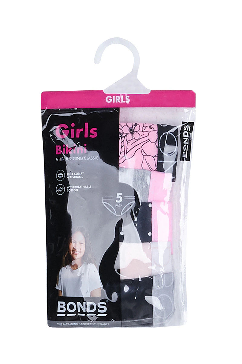 Girls Bikini 5 Pack | Multi Pink
