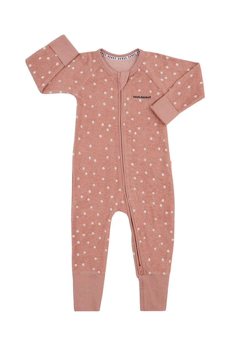 Poodlette Zip Wondersuit | Ditsy Dot Ceramic Dust