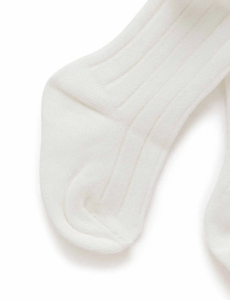 Rib Tights | Vanilla