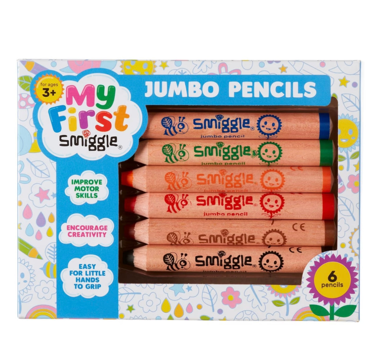 My First Smiggle Jumbo Pencils