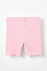 Hailey Bike Short | Cali Rib Pink