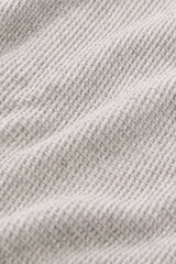 Waffle Zip Wondersuit | New Grey Marle