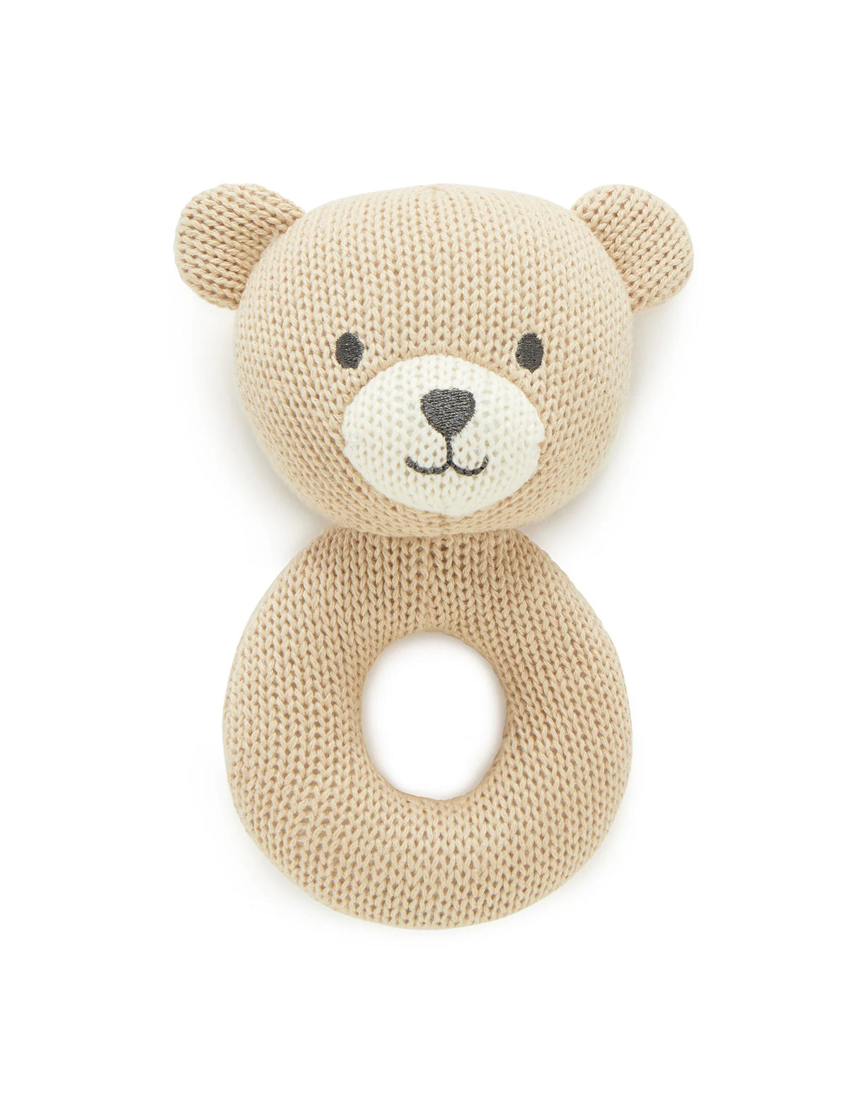 Knitted Rattle | Wheat Bear