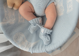 Knitted Booties | Sky Blue