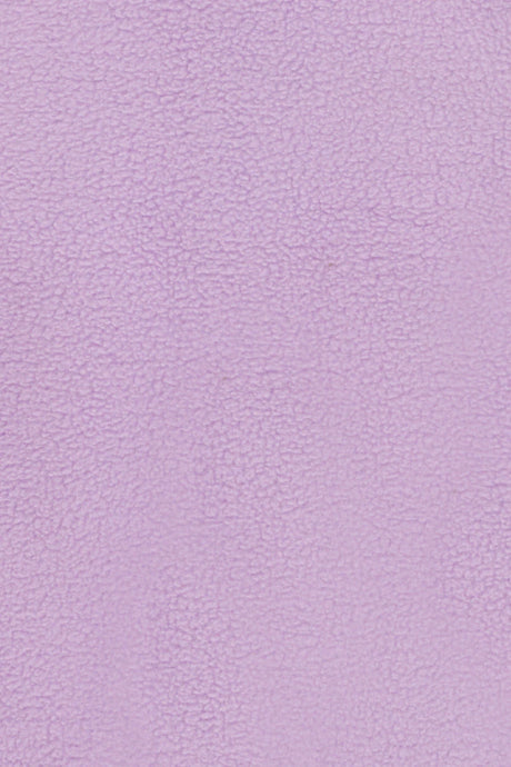 Teddy Fleece Zippy | Cotton Purple Pansy