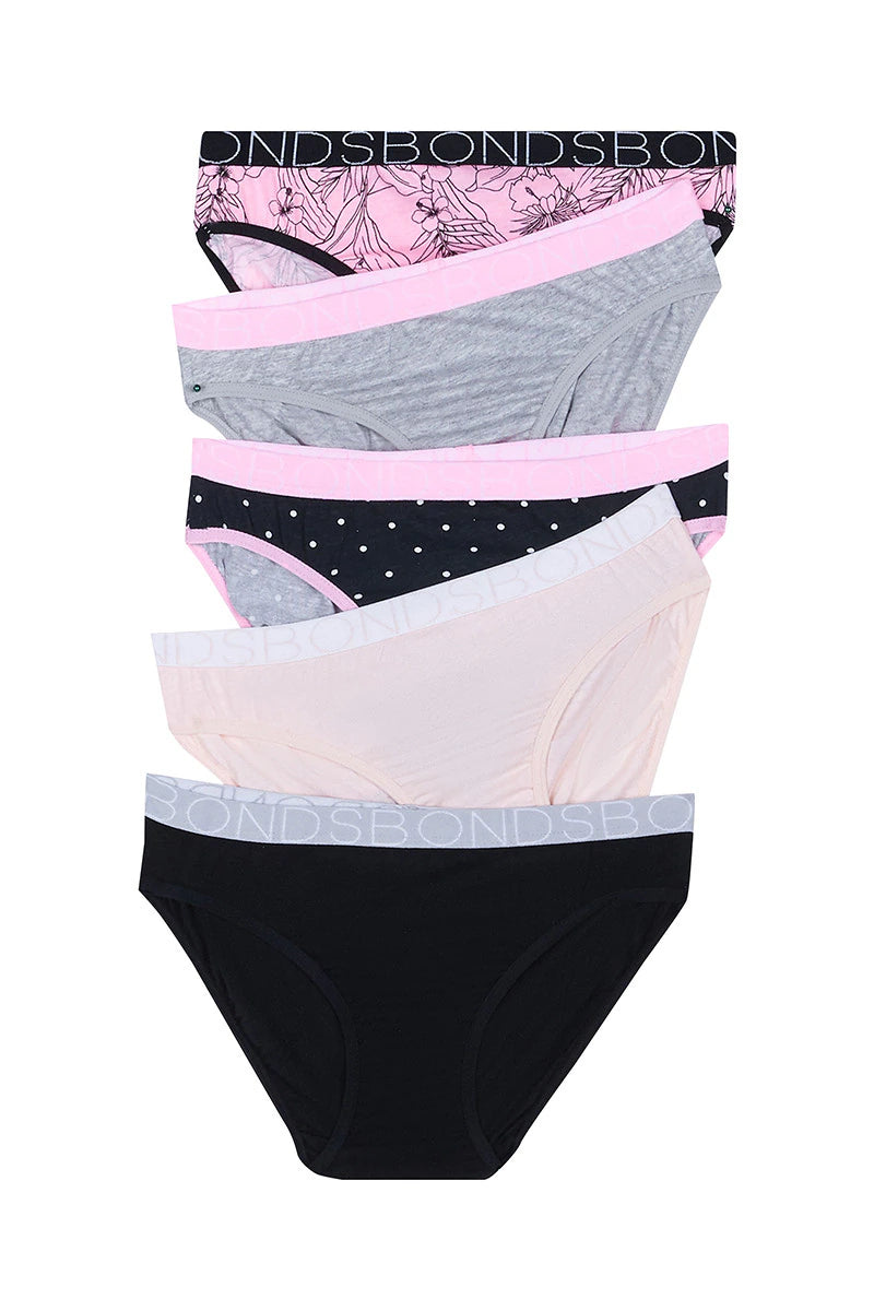 Girls Bikini 5 Pack | Multi Pink