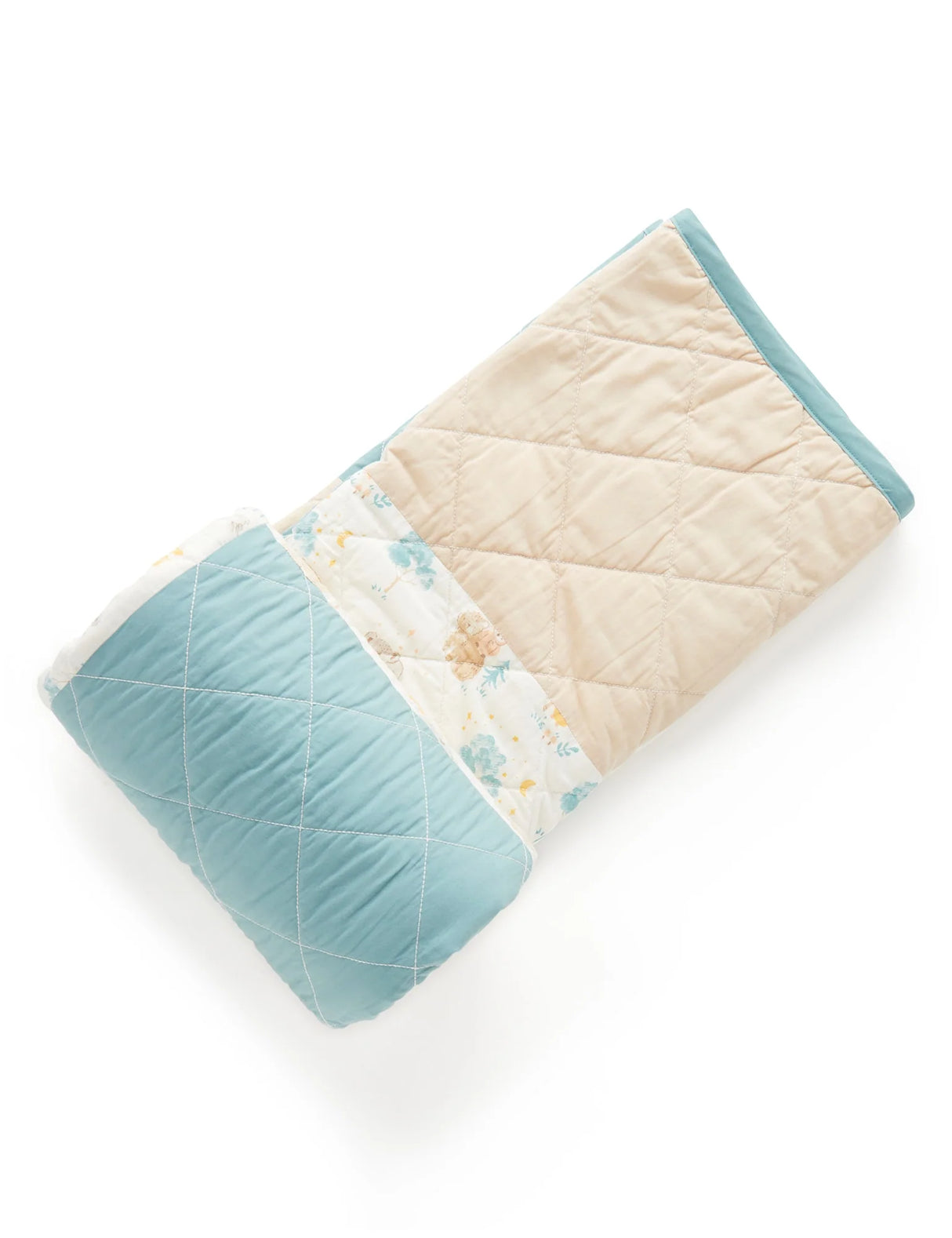 Reversible Quilted Coverlet | Little Nap