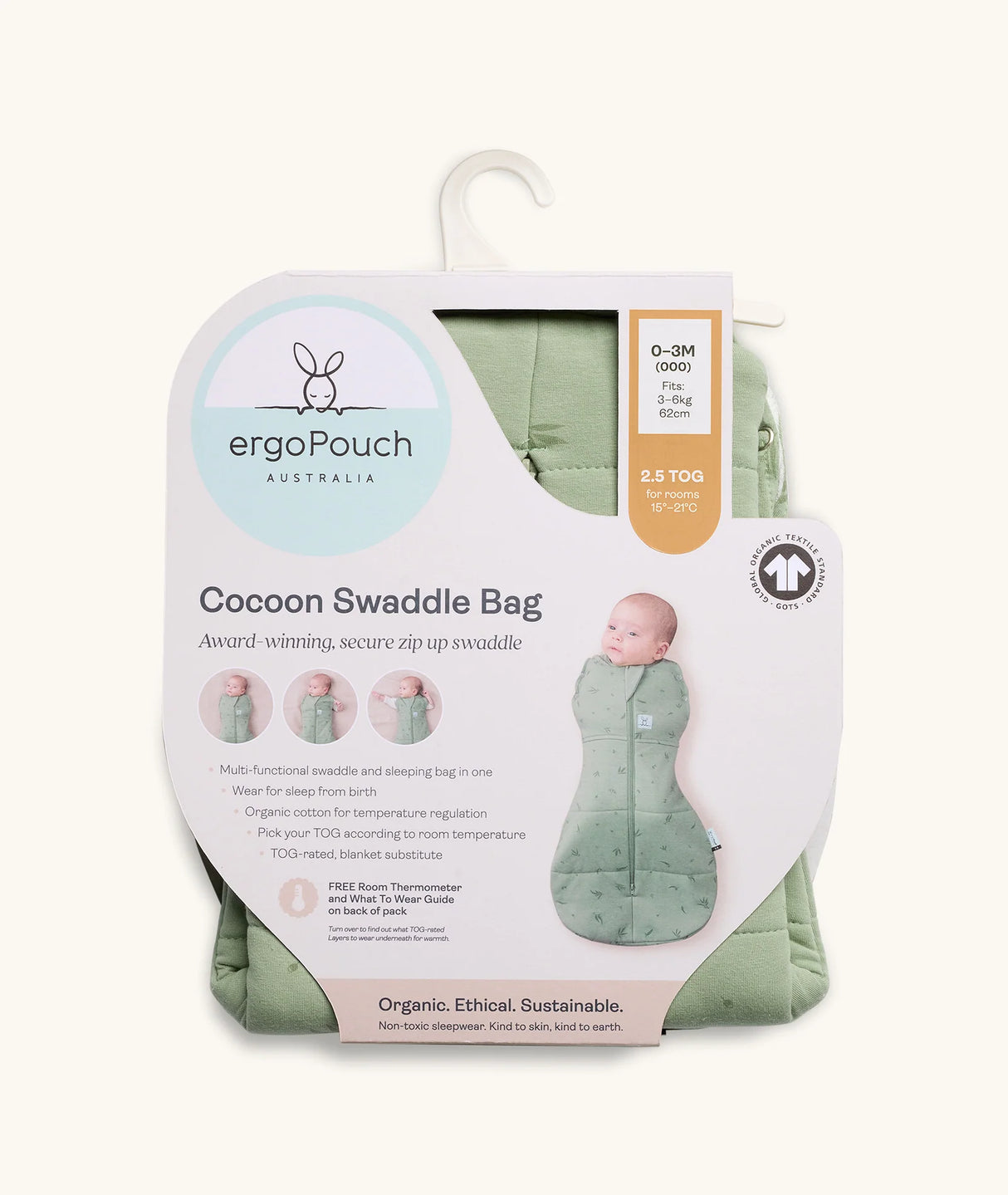 Cocoon Swaddle Bag 2.5 TOG | Daisies