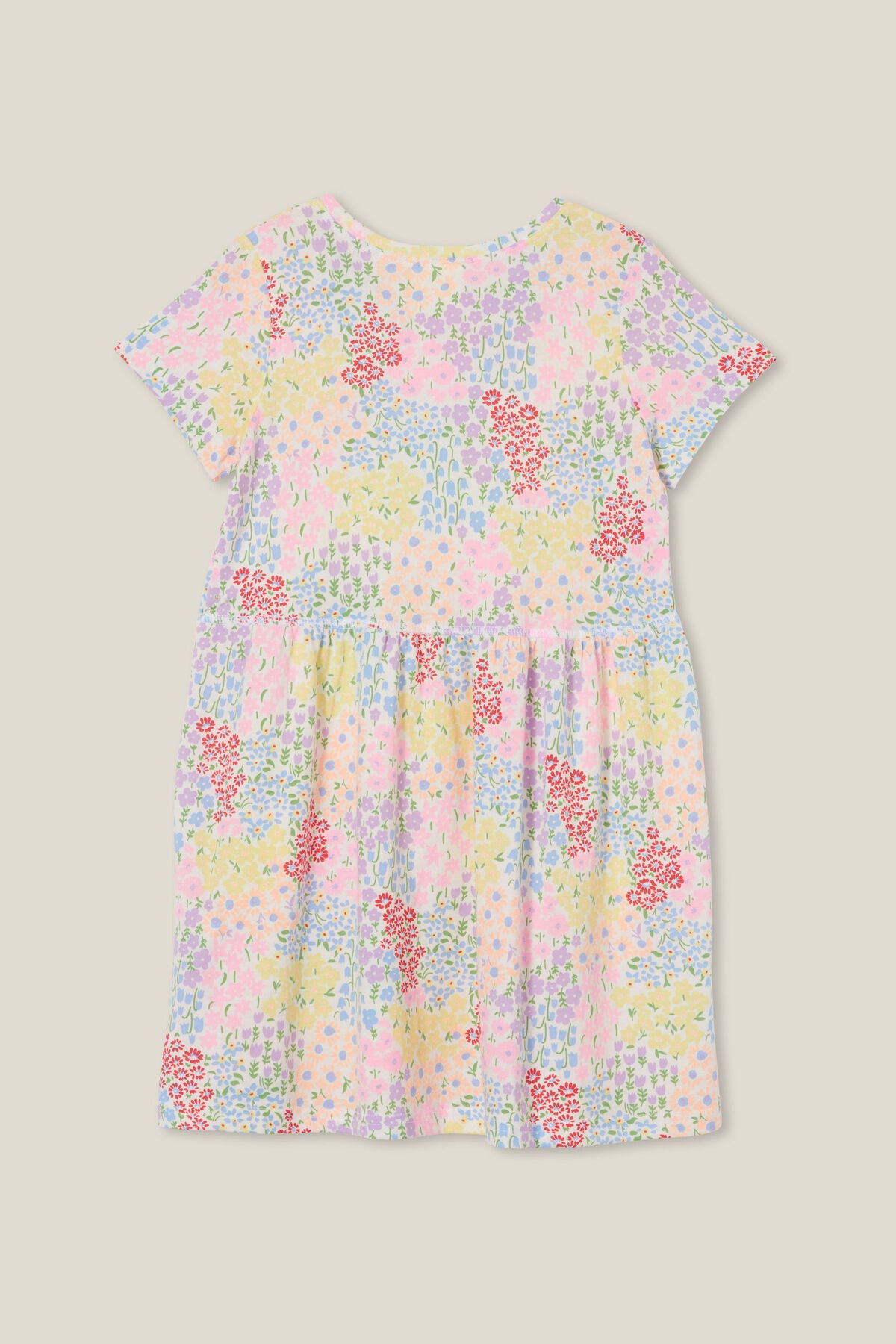 Freya Short Sleeve Dress | Tropical Floral