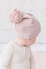 Juliette Beanie | Strawberry