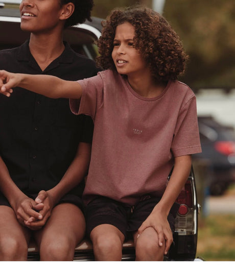 The Indie Oversized Tee | Rhubarb