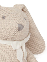 Knitted Bunny Toy | Wheat Melange