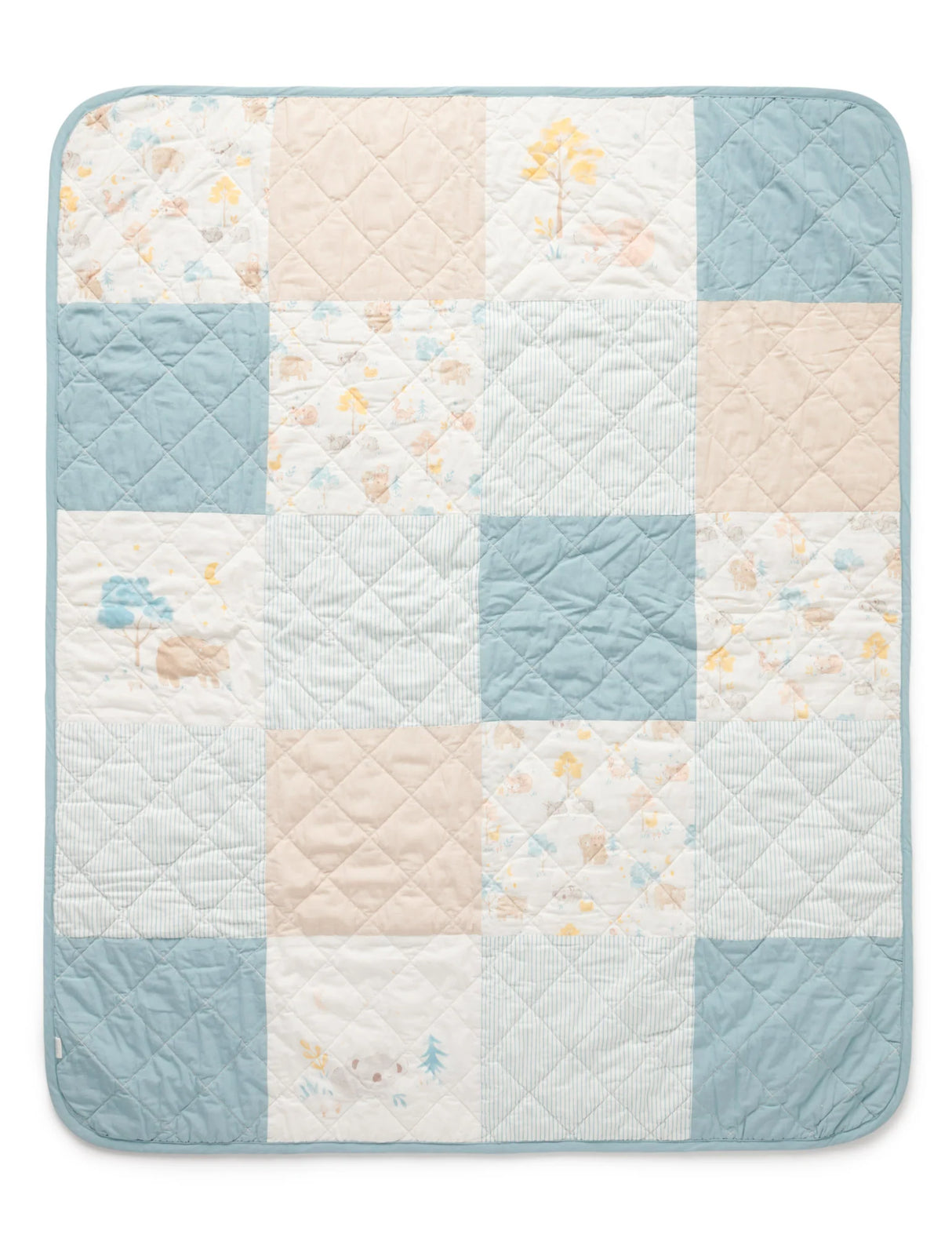 Reversible Quilted Coverlet | Little Nap