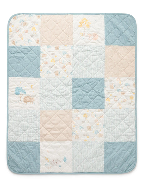 Reversible Quilted Coverlet | Little Nap