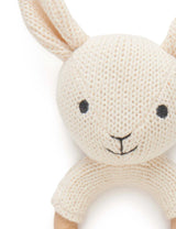 Knitted Rabbit Rattle | Cloud