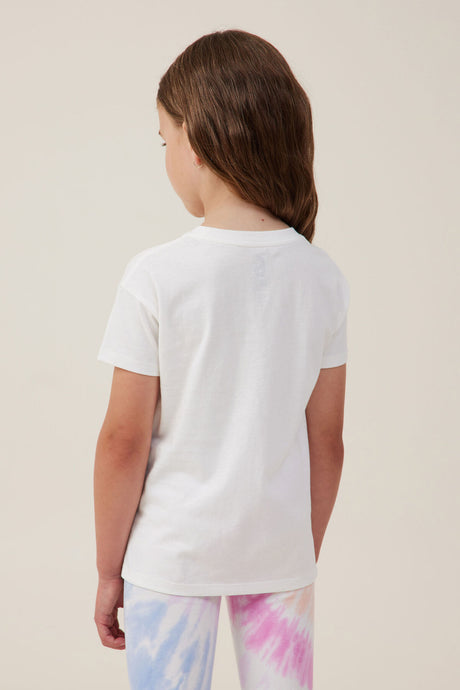 Poppy Print Tee | Vanilla & Positive Energy