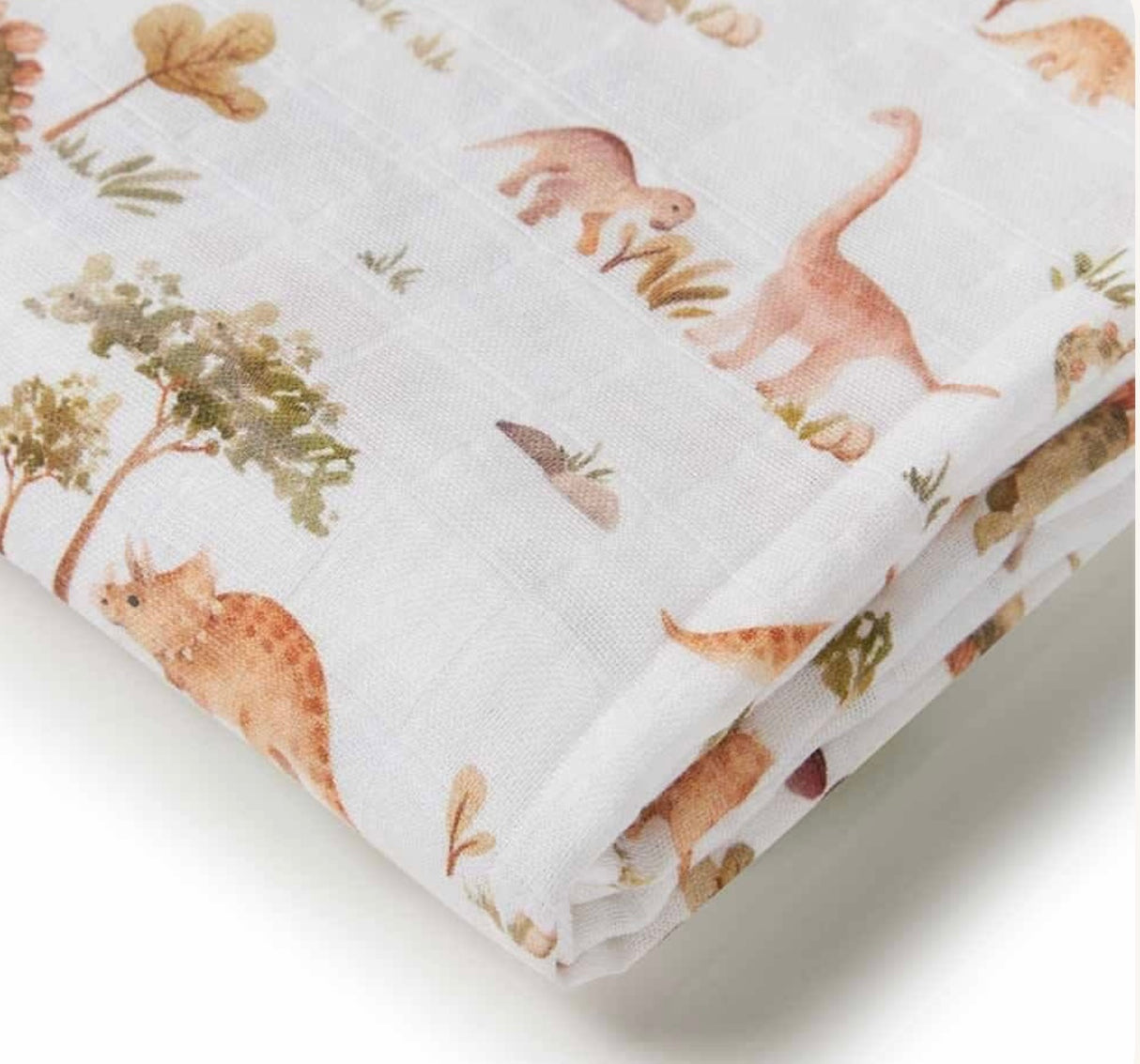 Organic Muslin Wrap| Dino