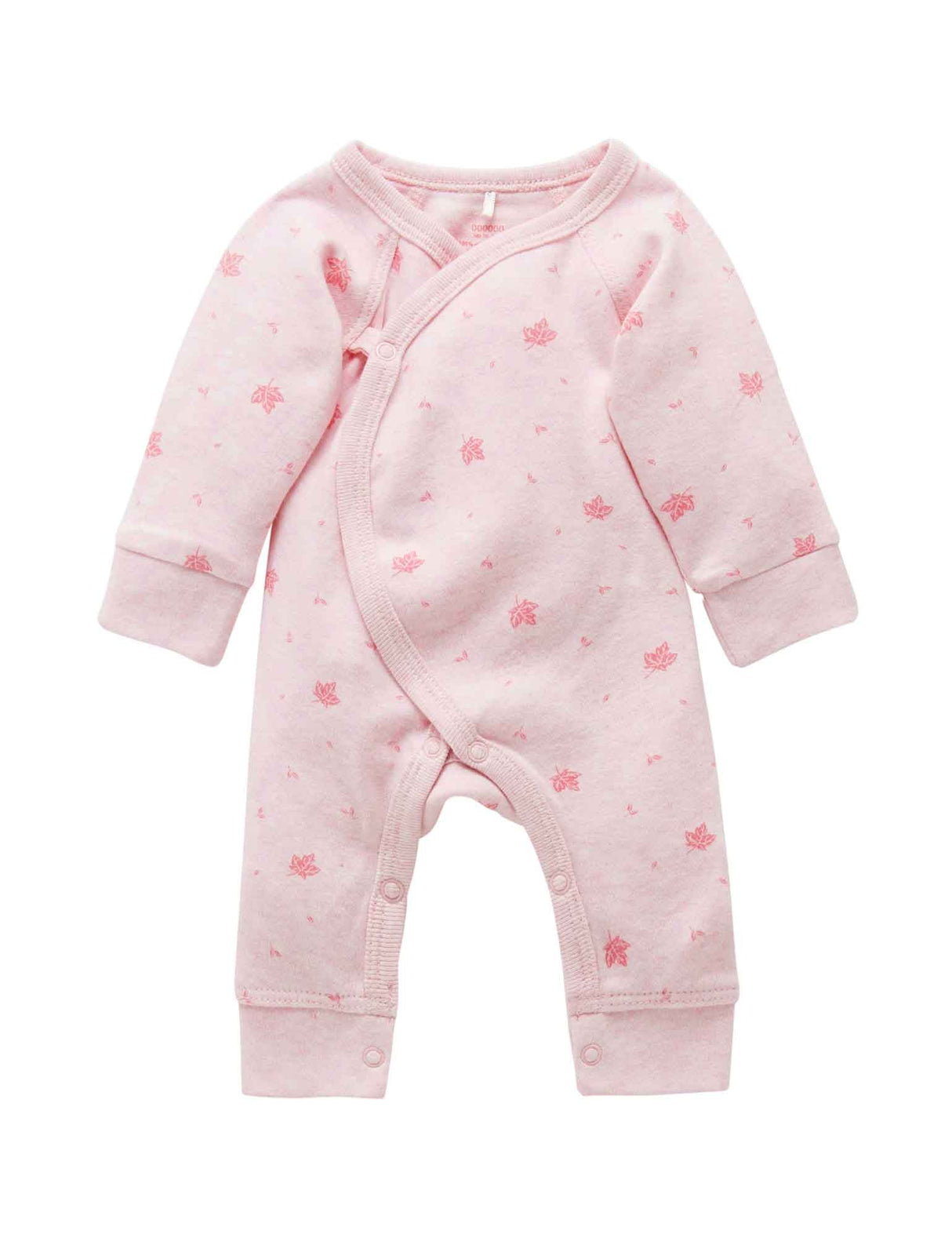 Premie Crossover Growsuit | Pale Pink Leaf