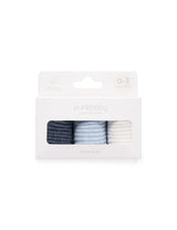 3 Pack Rib Socks l Blue Pack
