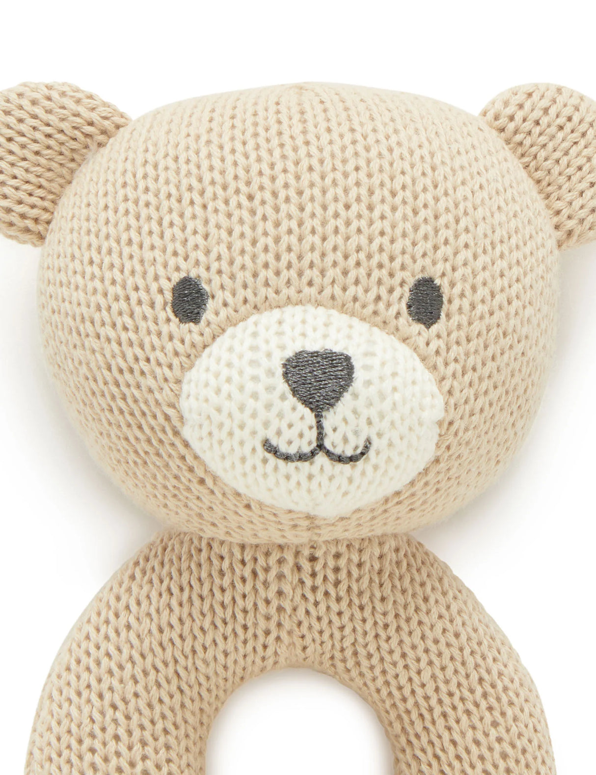 Knitted Rattle | Wheat Bear