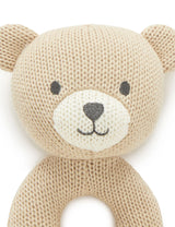 Knitted Rattle | Wheat Bear