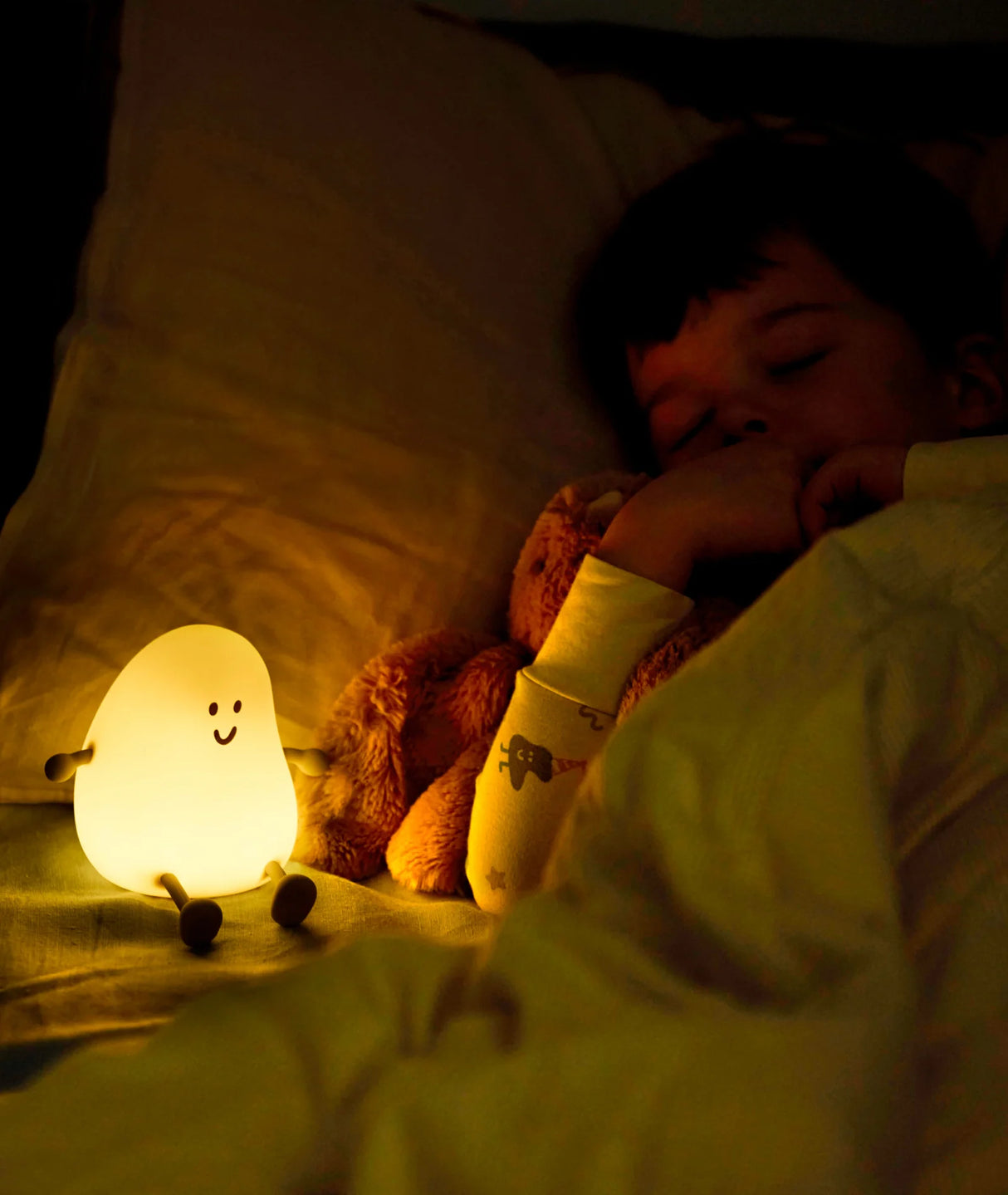 Blobby Bedtime Lamp | Taupe