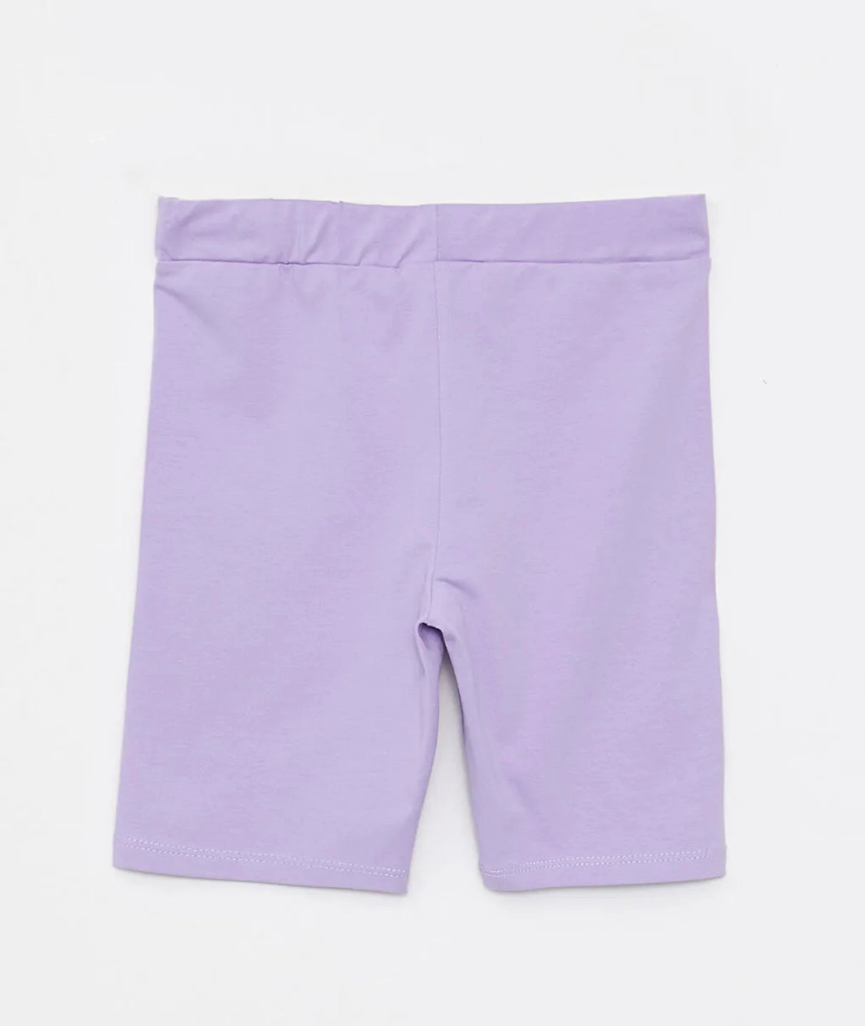 Girls Plain Bike Shorts | Pastel Lilac