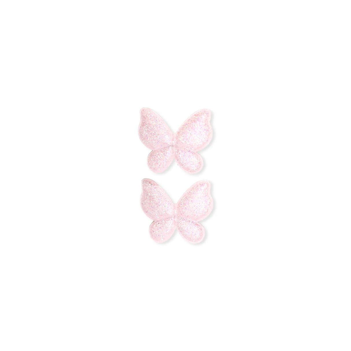 Clip Pigtail | Pink Sparkle Butterfly