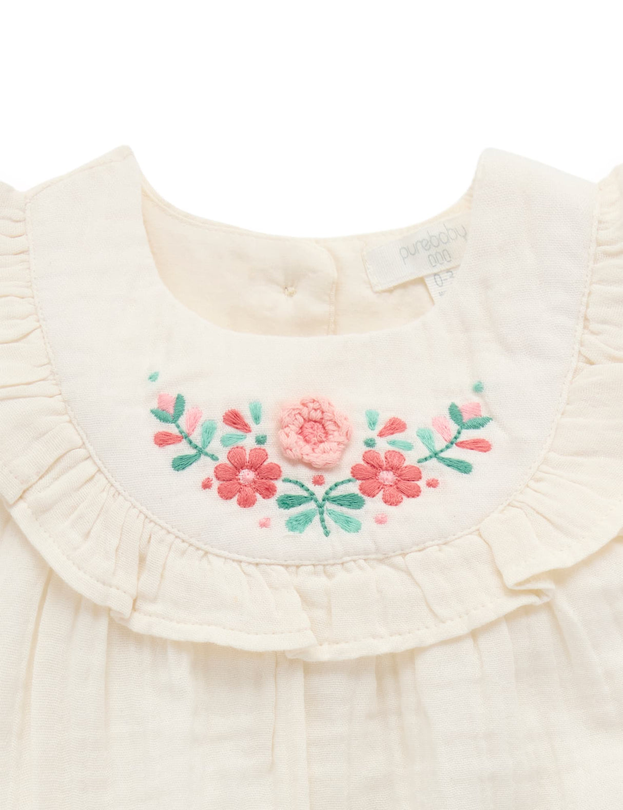 Embroidered Bloomer Set l Silhouette Print